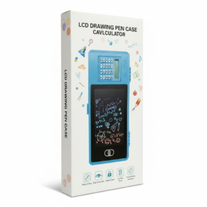LCD Drawing Pen Case with Cavlculator
