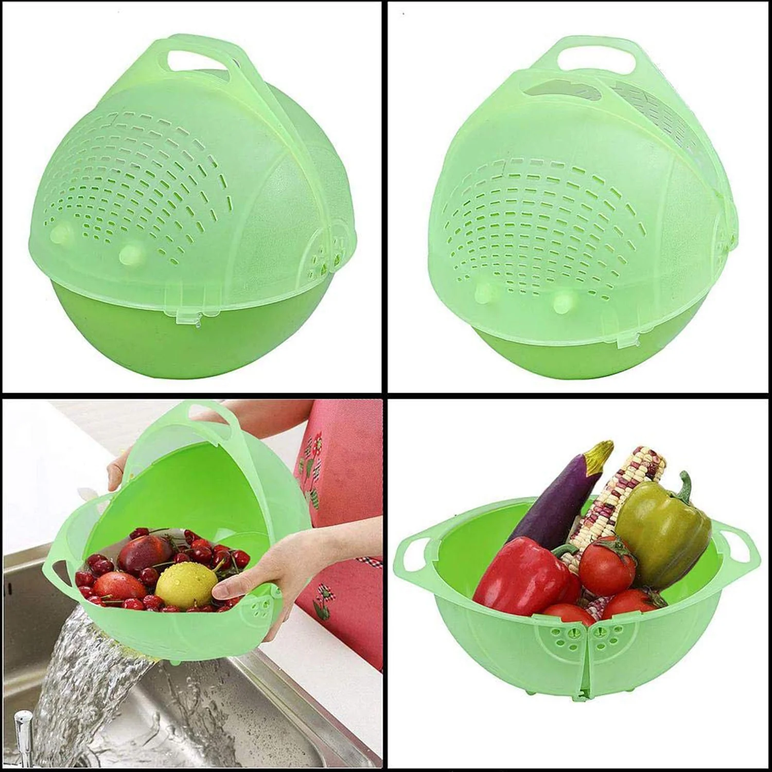 Smart Basket 3in1 Multiuse Fruit And Vegetable Bowl - Image 3