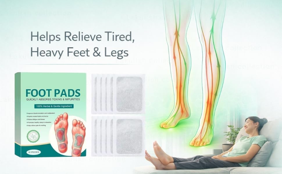 Foot Pad - 100% Herbal (10 Pieces) - Image 5