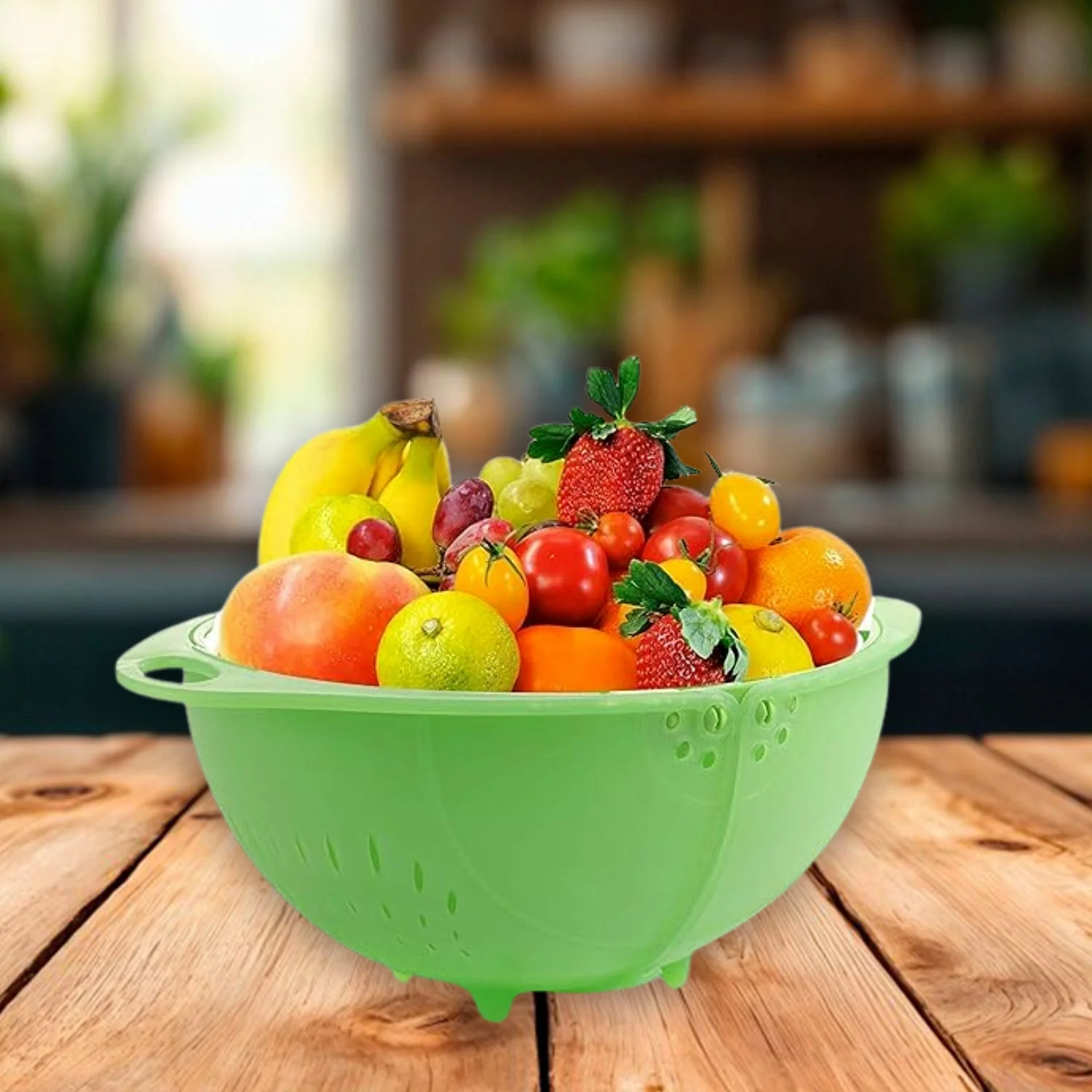 Smart Basket 3in1 Multiuse Fruit And Vegetable Bowl - Image 6