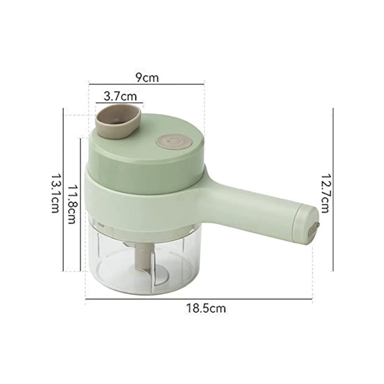 4 in 1 Electric Handheld Cooking Hammer Vegetable Cutter Fruit Slicer - Image 8